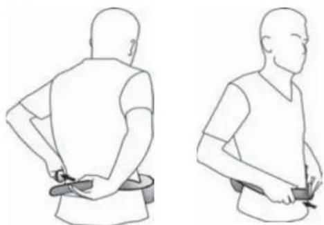 OREGON SCIENTIFIC WS911 - Para usar somente o massageador de vibração: - 1