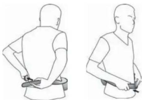 OREGON SCIENTIFIC WS911 - To use the Vibration massager alone: - 1
