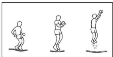 SereneLife SLTRA10BL - BASIC TRAMPOLINE JUMPS - 1