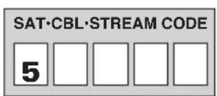 SAT·CBL·STREAM CODE 5