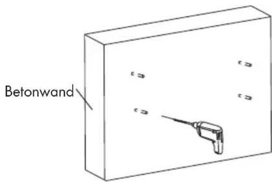 Betonwand