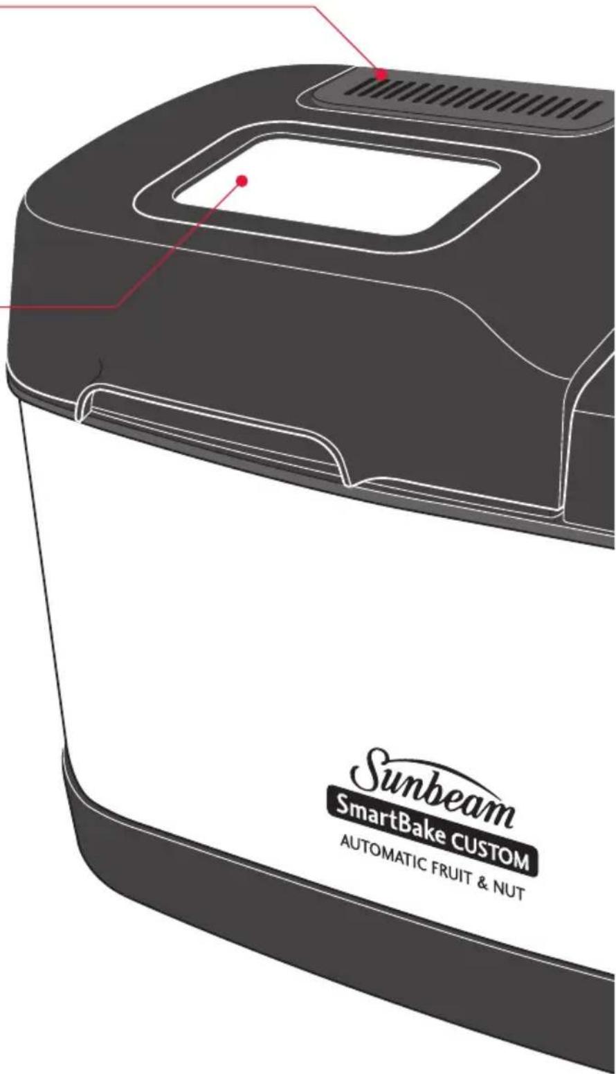 Sunbeam SmartBake CUSTOM AUTOMATIC FRUIT & NUT