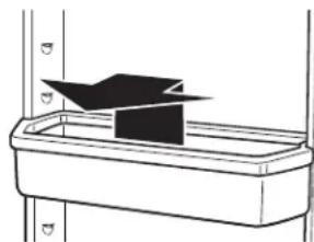 WHIRLPOOL WZF34X16DW - To Remove and Replace the Bin: - 1