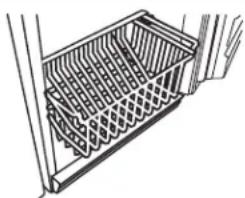 WHIRLPOOL WZF34X16DW - Storage Basket (on some models) - 1