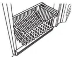WHIRLPOOL WZF34X16DW - Porte de rangement (sur certains modèles) - 1