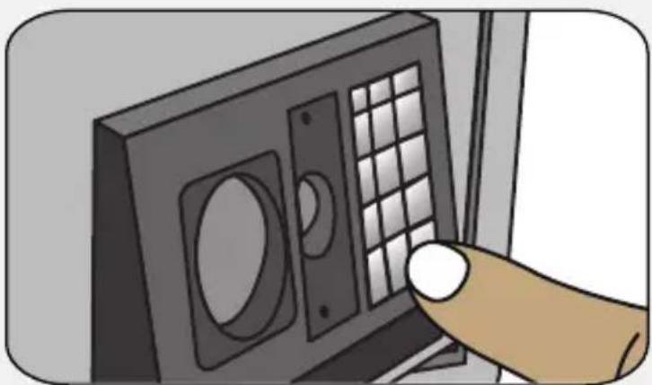 Steren SEG-500 - Abrir la caja de seguridad - 1