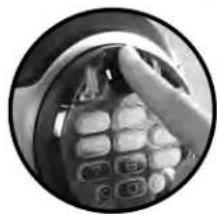 SentrySafe SFW123BSC - Abrir la caja fuerte con el escáner de huellas digitales - 1