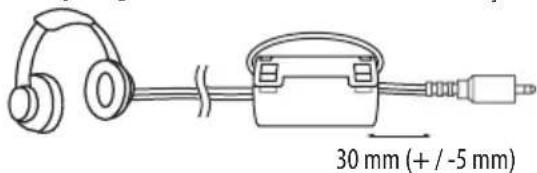 30 mm (+ / -5 mm)