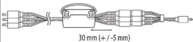 30 mm (+ / -5 mm)