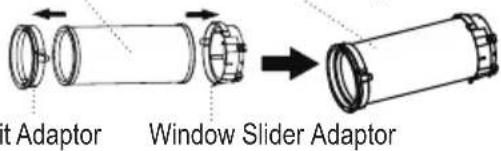 t Adaptor Window Slider Adaptor
