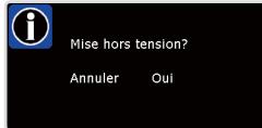 OPTOMA HD20-LV - Mise hors tension du projecteur - 1