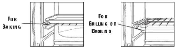 For BA K IN G For GRILLING OR BROILING