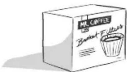 MR. COFFEE Basket Filter