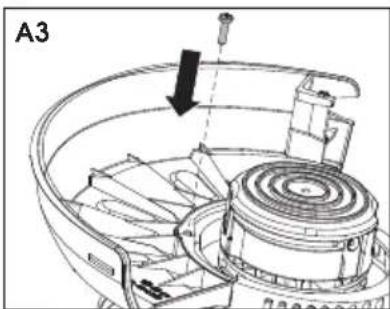 McGregor MET6032 - FITTING THE GUARD (SEE FIG. A1, A2, A3) - 3
