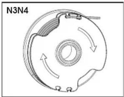 McGregor MET6032 - IMPORTANT - ALWAYS WIND THE LINE ONTO THE UPPER SECTION OF THE SPOOL FIRST. - 3