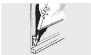 Mabe EML735BBF0 - To replace the door: - 2