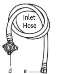 Inlet Hose d e