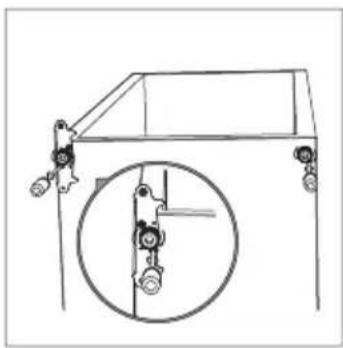 Magic Chef HMDR450SE - CAMBIO DE LA PUERTA REVERSIBLE - 7