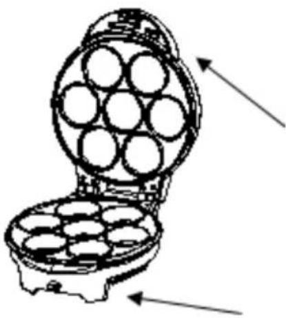 GORENJE WCM702PW - REMOVING THE COOKING PLATES - 1