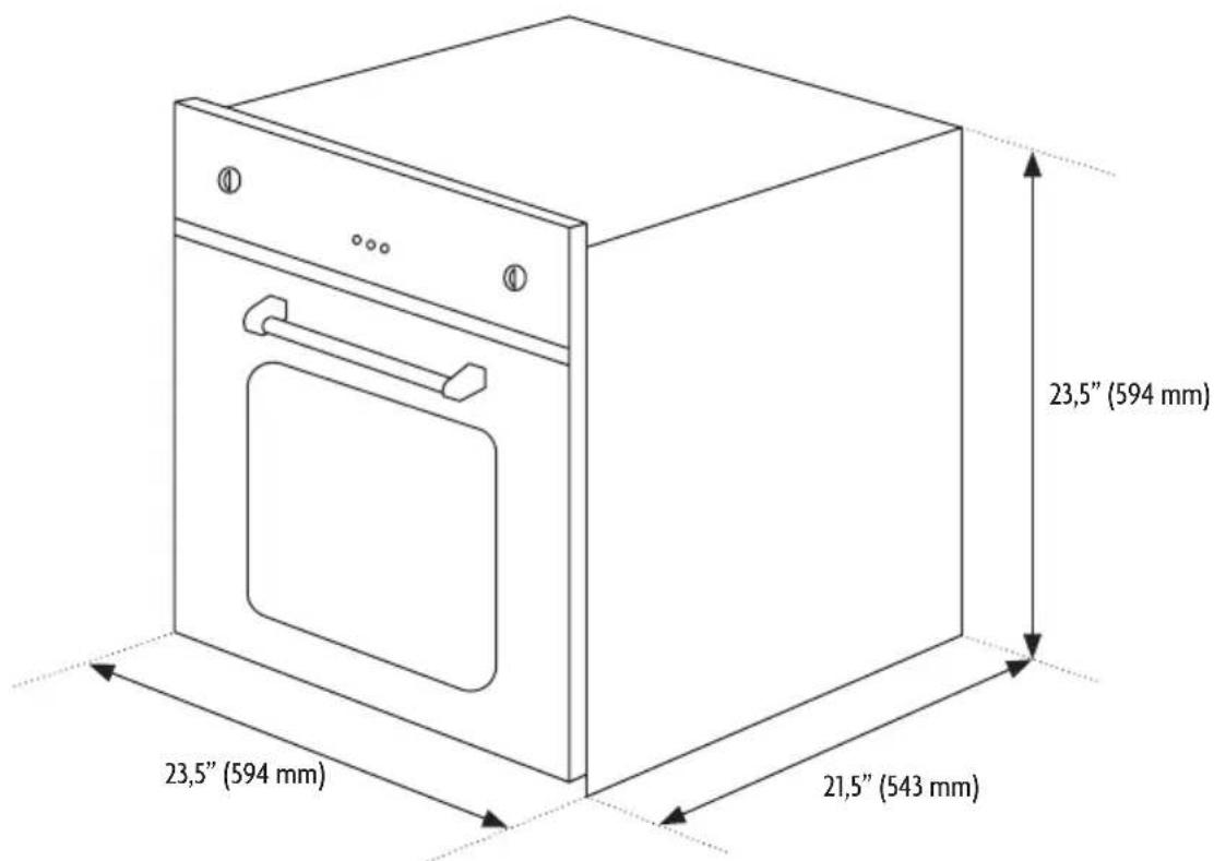 Magic Chef MCSWOE24S - ESPECIFICACIONES - 1