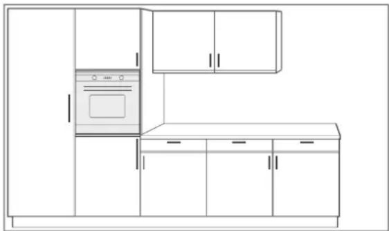 Hanseatic 65M90D0-E11319G - Installing the oven - 1