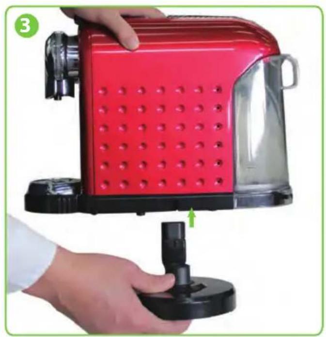 Nutrichef PKNESPRESO70 - HOW TO COMBINE THE COFFEE MACHINE WITH MILK FROTHER - 3