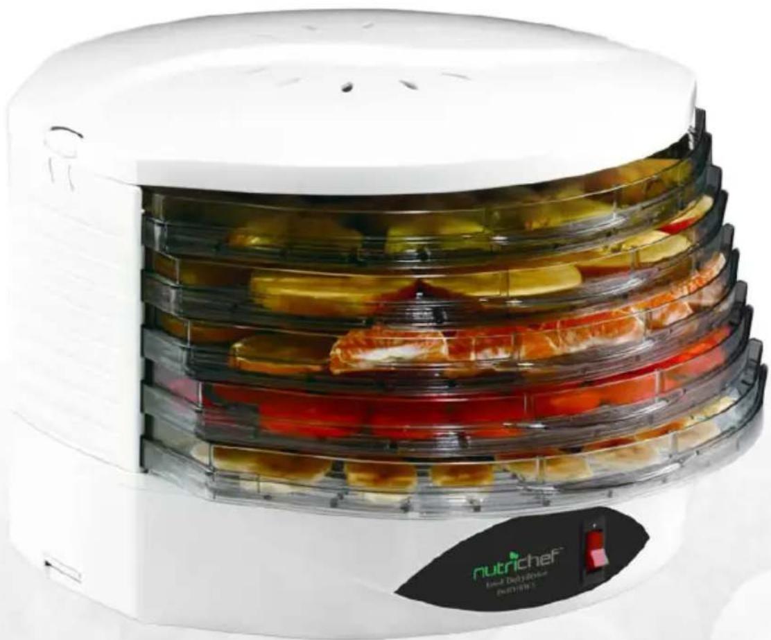 Nutrichef PKFD19BK - ELECTRIC KITCHEN DEHYDRATOR - 1