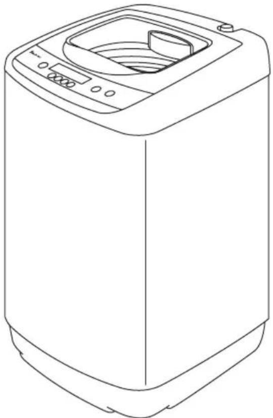 Magic Chef MCSTCW09W1 - Cu. Ft. Portable Washer - 1