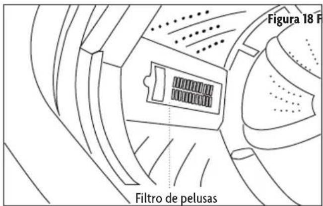 Figura 18 F Filtro de pelusas