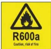 R600a Gastion, risk of fire