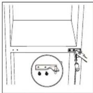 Magic Chef HMDR1000BE - CHANGING THE REVERSIBLE DOOR - 5