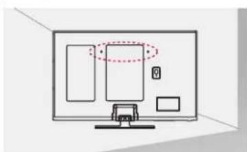 LG 50PN6500 - Прицврстување на телевизорот на сид - 1