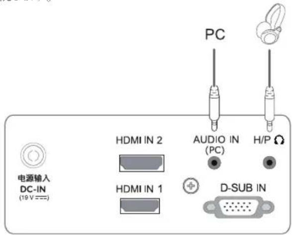 LG 23MP75HM-P - 周辺機器の接続 - 1