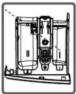 Orima ORM 108 W - Compartimento para detergente de pré-lavagem: - 2