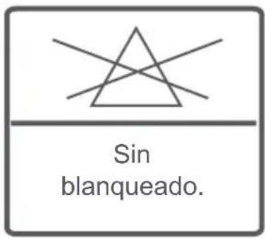 Sin blanqueado.