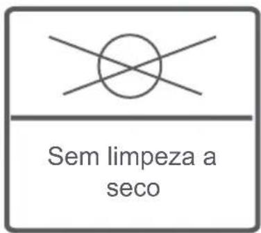 Sem limpeza a seco