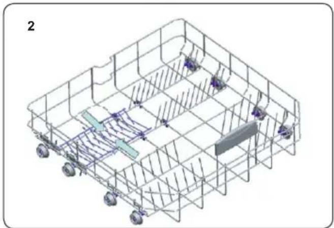 Orima ORC 16 X - Two Folding Racks (12 pc) - 2