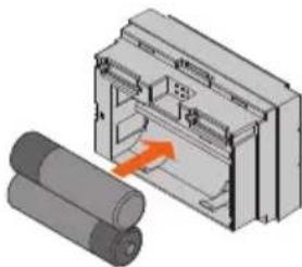 BTICINO NT4451 - Replacing the batteries - 2
