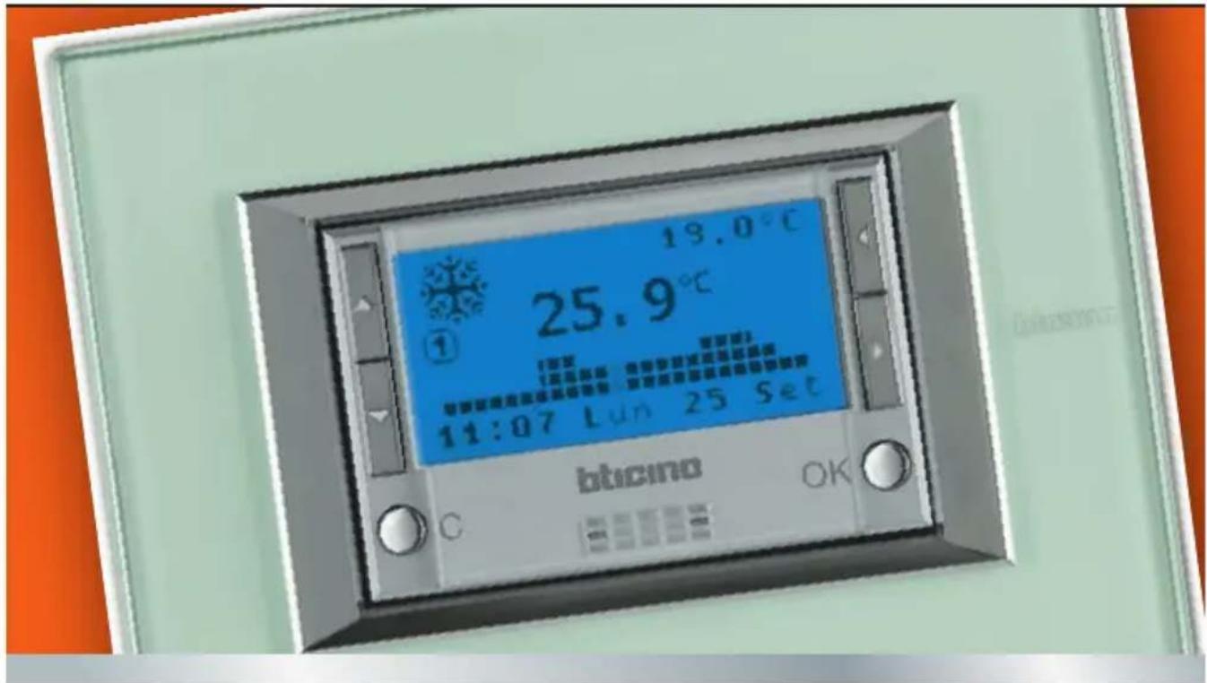 BTICINO AM5721 - Flush mounting chronothermostat - 1