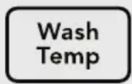 KENMORE 417.61732 - Ajustes del ciclo de lavado Wash Temp (temperatura del agua) - 1