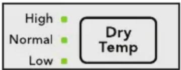 KENMORE 417.61732 - Ajustes del ciclo de secado Dry Temp (Temperatura de secado) - 1