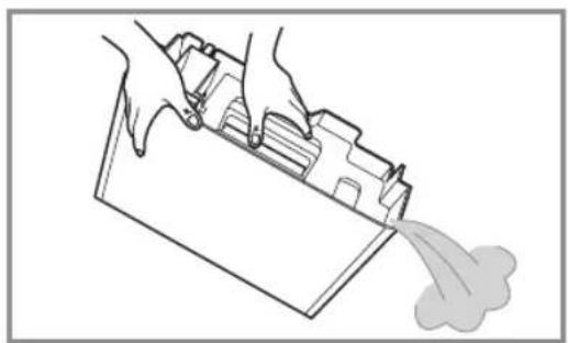 KENMORE KM50 - OPTION 1. EMPTYING MANUALLY - 2