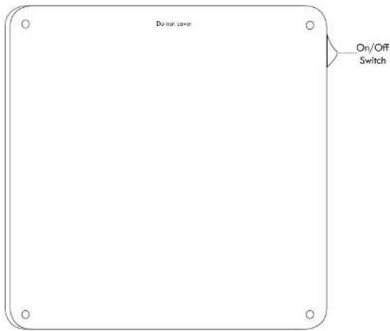 Dum not cover On/Off Switch