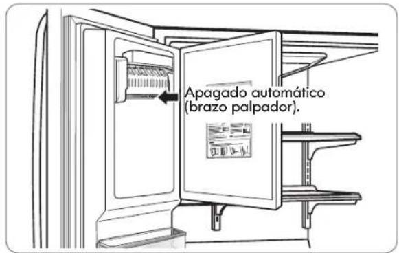 Apagado automático (brazo palpador).