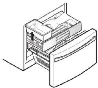 KENMORE 795.74077 - EXTRA ICE BIN - 2