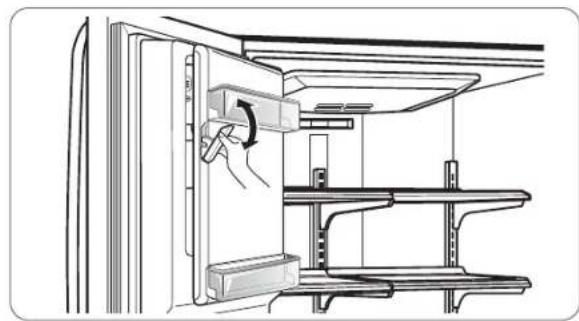 KENMORE 795.74077 - BAC À GLAÇONS DANS LA PORTE - 2