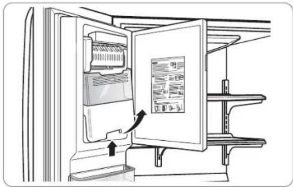 KENMORE 795.74077 - BAC À GLAÇONS DANS LA PORTE - 3