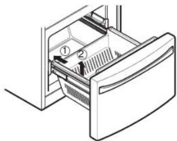 KENMORE 795.74077 - Cajón superior - 5