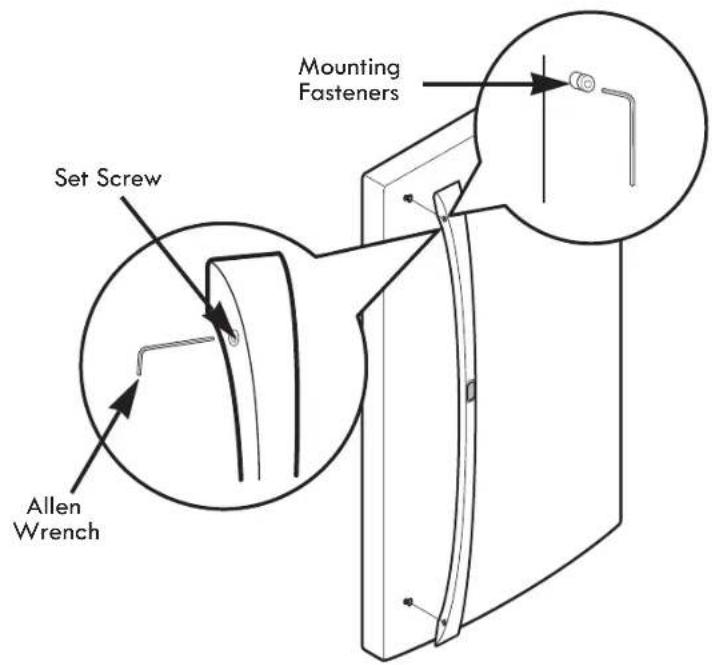 Mounting Fasteners Set Screw Allen Wrench