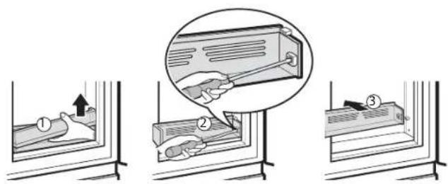 KENMORE 795.74077 - TABLETTE INFÉRIEURE GRAB-N-GO - 1